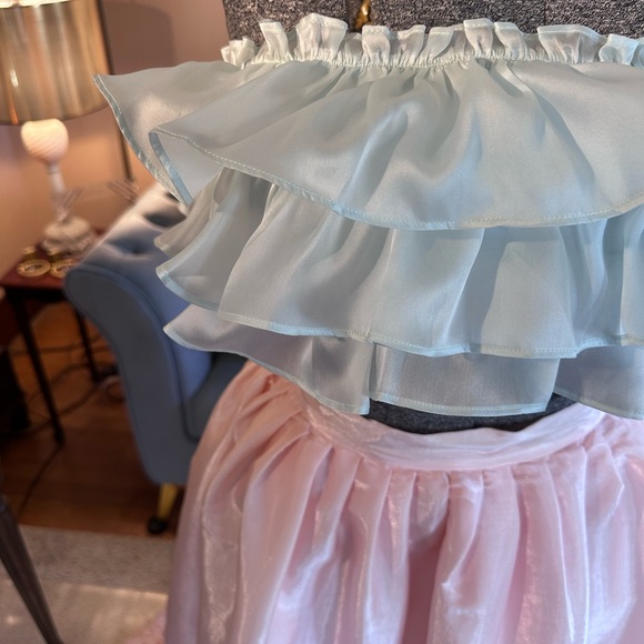 Selkie Bandeau Ruffled Top in the color teardrop.. Summer is here! - Picture 3 of 10